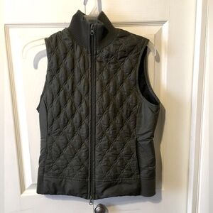Exofficio vest green quilted travel xs
